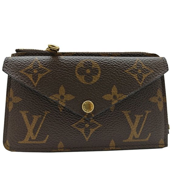 LOUIS VUITTON Brown Monogram Card Holder - Picture 1 of 9